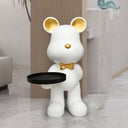 Bear Marble sculpture, alternate view