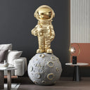 Astro Moon astronaut sculpture, alternate view