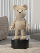 The LV Bear sculpture, Melty Cream