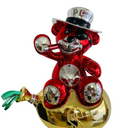 Billionaire Bear sculpture, alternate view