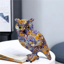 Moonlit Owl sculpture, alternate view