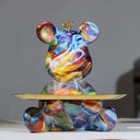 The Mini Graffiti Bear sculpture