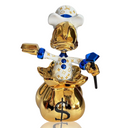 Billionaire Scrooge sculpture