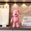 Geometric Teddy sculpture, alternate view
