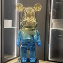 Glam Bear sculpture, alternate view