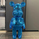 Glam Bear sculpture, alternate view