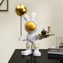 Space Rabbit sculpture, alternate view