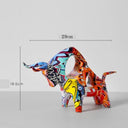 Bull Run sculpture, alternate view