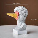 David Cream bust, Light Red