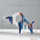 The Unchained Bull sculpture, alternate view