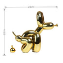 Balloon Dog 2.0 sculpture, alternate view