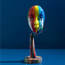 The Painted Face sculpture