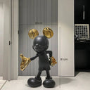 Mickey sculpture, alternate view