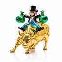 The Bull Run President sculpture