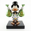 The Tycoon chrome duck sculpture, Platinum