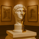 Hermes Gold bust