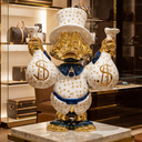 Billionaire Duck sculpture, LV Edition
