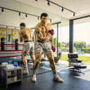 Muhammad Ali Legend 180 cm sculpture, alternate view