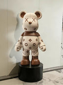 The LV Bear sculpture, alternate view