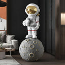 Astro Moon astronaut sculpture