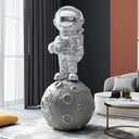 Astro Moon astronaut sculpture, alternate view