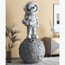 Astro Moon astronaut sculpture, alternate view