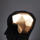 The Golden Brain sculpture, alternate view