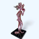 Pink Panther sculpture, alternate view