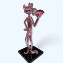 Pink Panther sculpture, alternate view