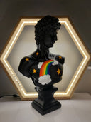 David Rainbow sculpture