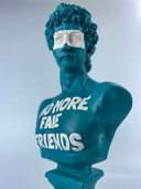 David No More Fake Friends bust, alternate view