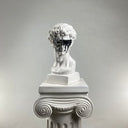 David Terminator Black sculpture, alternate view