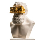 Hercules Gold sculpture, alternate view