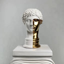 Hermes Gold bust, alternate view