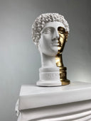 Hermes Gold bust, alternate view