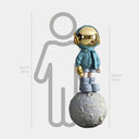 The Lunar Icon astronaut sculpture, alternate view