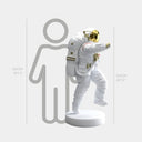 The Man on the Moon astronaut sculpture, alternate view