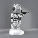 Astral Silver Astronaut Bear Butler 90 cm sculpture