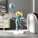 Galactic Blue Astronaut Butler Balloon 80 cm sculpture