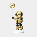 Celestial Gold Astronaut Balloon 55 cm sculpture