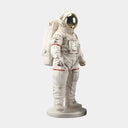 The Pioneer white astronaut sculpture