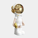 Cosmic White Astronaut Buddy 36 cm sculpture