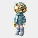 Galactic Blue Astronaut Beats 36 cm sculpture