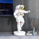 White Space Astronaut Explorer 63 cm sculpture, alternate view