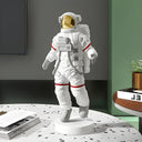 White Space Astronaut Voyager 30 cm sculpture, alternate view