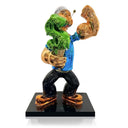 Popeye $ Cream sculpture, alternate view