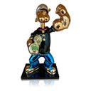 Popeye sculpture, alternate view