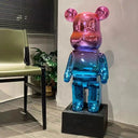 Glam Bear sculpture, alternate view