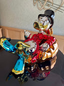 Scrooge Money Bag sculpture, alternate view