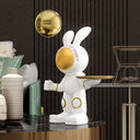 Space Rabbit sculpture, alternate view